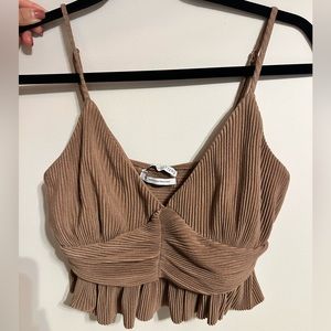 Urban Outfitters Brown Top- Never worn tags attached